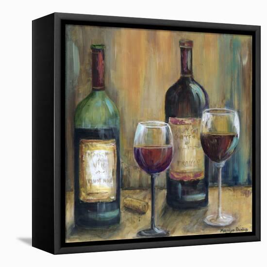 Bottles of Red-Marilyn Dunlap-Framed Stretched Canvas