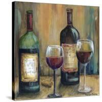 Bottles of Red-Marilyn Dunlap-Stretched Canvas