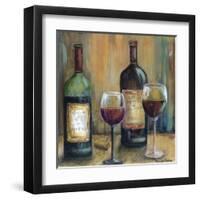 Bottles of Red-Marilyn Dunlap-Framed Art Print