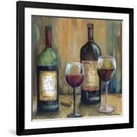 Bottles of Red-Marilyn Dunlap-Framed Art Print