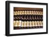 Bottles of Tuscan Wine Ready for Sale-Terry Eggers-Framed Photographic Print