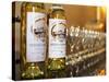 Bottles of White Wine Choteau, Leognan, Gironde, France-Per Karlsson-Stretched Canvas