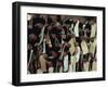 Bottles of Wine with Labels, Brunello, Montalcino, Tuscany, Italy, Europe-Morandi Bruno-Framed Photographic Print