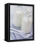 Bottles of Yogurt-Eising Studio - Food Photo and Video-Framed Stretched Canvas