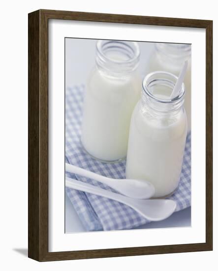 Bottles of Yogurt-Eising Studio - Food Photo and Video-Framed Photographic Print