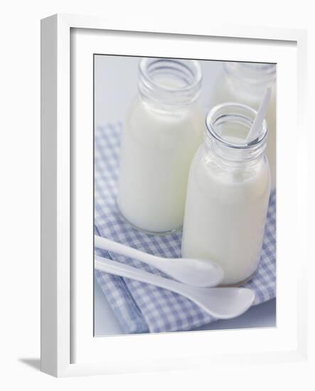Bottles of Yogurt-Eising Studio - Food Photo and Video-Framed Photographic Print