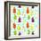 Bottles Pattern-TashaNatasha-Framed Art Print