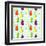 Bottles Pattern-TashaNatasha-Framed Art Print