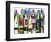 Bottles Reflect II-Heather French-Roussia-Framed Art Print