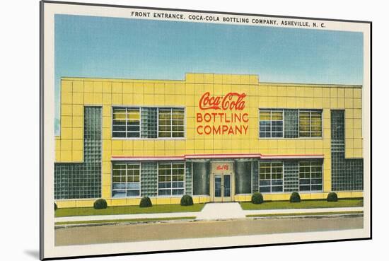 Bottling Company, Asheville-null-Mounted Art Print