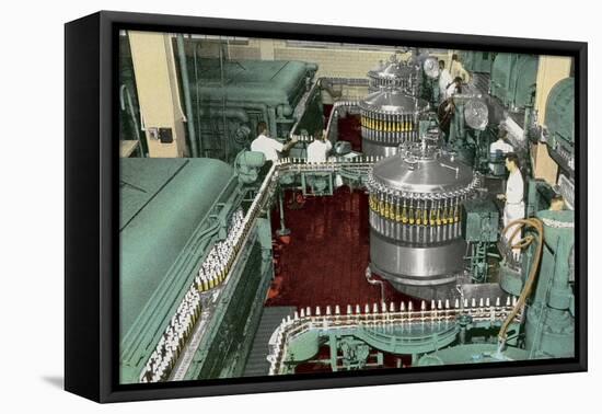 Bottling Plant-null-Framed Stretched Canvas