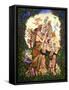 Bottom and Titania-Judy Mastrangelo-Framed Stretched Canvas