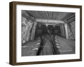 Bottom of Newcastle Slope, 1909-Asahel Curtis-Framed Giclee Print