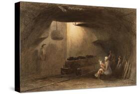 Bottom of the Shaft, Walbottle Colliery-Thomas H. Hair-Stretched Canvas