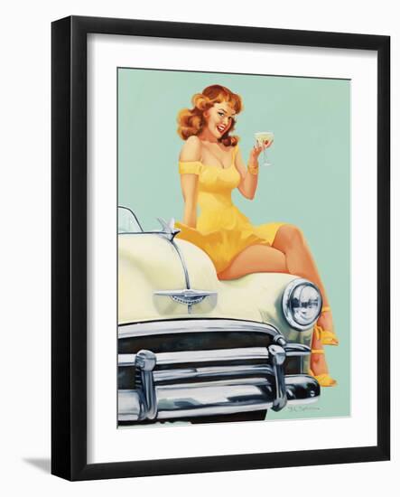 Bottoms Up! - In Focus-Fiona Stephenson-Framed Art Print