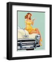 Bottoms Up!-Fiona Stephenson-Framed Art Print