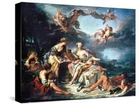 Boucher: Abduction/Europa-Francois Boucher-Stretched Canvas