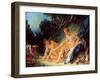 Boucher: Diana Bathing-Francois Boucher-Framed Giclee Print