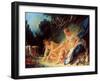 Boucher: Diana Bathing-Francois Boucher-Framed Giclee Print