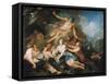 Boucher: Mercury/Bacchus-Francois Boucher-Framed Stretched Canvas