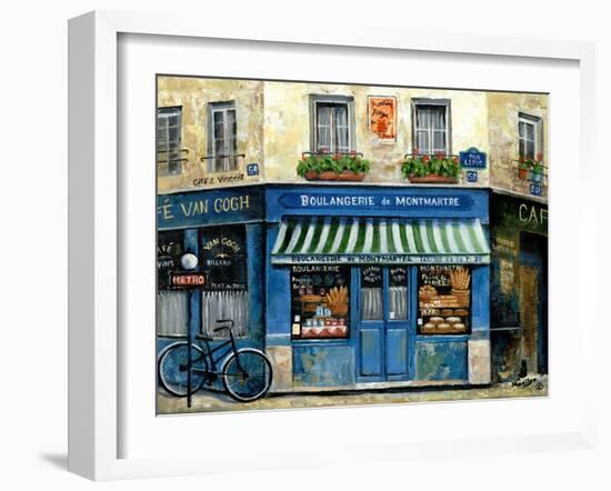 Boucherie de Montmartre-Marilyn Dunlap-Framed Art Print