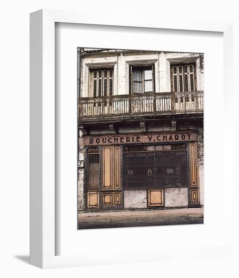 Boucherie v. Chabot on the Street-Richard Sutton-Framed Art Print