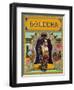 Bouddha Brand Cigar Outer Box Label, Misspelling of Buddha-Lantern Press-Framed Art Print