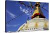 Boudha (Bodhnath) (Boudhanath) Tibetan Stupa in Kathmandu, UNESCO World Heritage Site, Nepal, Asia-Simon Montgomery-Stretched Canvas