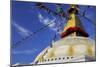 Boudha (Bodhnath) (Boudhanath) Tibetan Stupa in Kathmandu, UNESCO World Heritage Site, Nepal, Asia-Simon Montgomery-Mounted Photographic Print