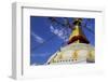 Boudha (Bodhnath) (Boudhanath) Tibetan Stupa in Kathmandu, UNESCO World Heritage Site, Nepal, Asia-Simon Montgomery-Framed Photographic Print