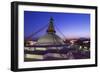 Boudhanath Stupa at Sunset, UNESCO World Heritage Site, Kathmandu, Nepal, Asia-Peter Barritt-Framed Photographic Print