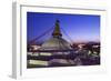 Boudhanath Stupa at Sunset, UNESCO World Heritage Site, Kathmandu, Nepal, Asia-Peter Barritt-Framed Photographic Print