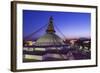 Boudhanath Stupa at Sunset, UNESCO World Heritage Site, Kathmandu, Nepal, Asia-Peter Barritt-Framed Photographic Print