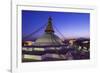 Boudhanath Stupa at Sunset, UNESCO World Heritage Site, Kathmandu, Nepal, Asia-Peter Barritt-Framed Photographic Print