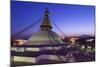 Boudhanath Stupa at Sunset, UNESCO World Heritage Site, Kathmandu, Nepal, Asia-Peter Barritt-Mounted Photographic Print