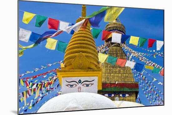 Boudhanath Stupa, Kathmandu, Nepal-Stefano Politi Markovina-Mounted Photographic Print