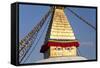 Boudhanath Stupa, Kathmandu Valley, Nepal-Peter Adams-Framed Stretched Canvas