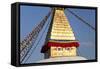 Boudhanath Stupa, Kathmandu Valley, Nepal-Peter Adams-Framed Stretched Canvas