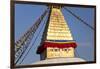 Boudhanath Stupa, Kathmandu Valley, Nepal-Peter Adams-Framed Photographic Print