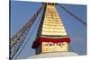 Boudhanath Stupa, Kathmandu Valley, Nepal-Peter Adams-Stretched Canvas