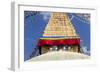 Boudhanath Stupa, Kathmandu Valley, Nepal-Peter Adams-Framed Photographic Print