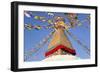 Boudhanath Stupa, Kathmandu Valley, Nepal-Peter Adams-Framed Photographic Print