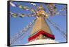 Boudhanath Stupa, Kathmandu Valley, Nepal-Peter Adams-Framed Stretched Canvas