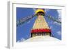 Boudhanath Stupa, Kathmandu Valley, Nepal-Peter Adams-Framed Photographic Print