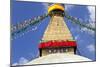 Boudhanath Stupa, Kathmandu Valley, Nepal-Peter Adams-Mounted Photographic Print