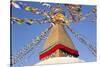 Boudhanath Stupa, Kathmandu Valley, Nepal-Peter Adams-Stretched Canvas