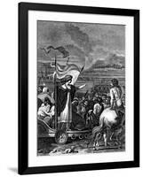 Boudicca (Boadice) Lst Century British Queen of Iceni, 1824-null-Framed Giclee Print