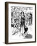 Boudicca (Boadice) Lst Century British Queen of the Iceni, Rallying Her Troops, C1900-null-Framed Giclee Print