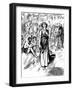 Boudicca (Boadice) Lst Century British Queen of the Iceni, Rallying Her Troops, C1900-null-Framed Giclee Print