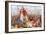 Boudicca with Her Two Daughters-George Morrow-Framed Art Print